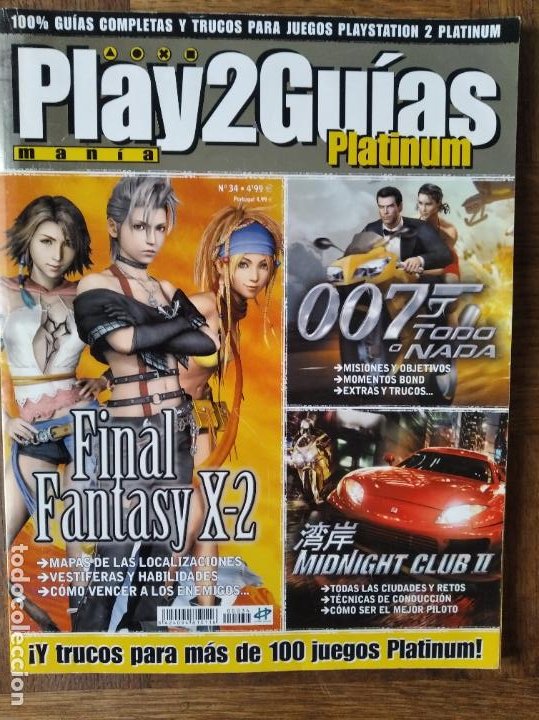 guias de: final fantasy x-2, midnight club ii, - Buy Video games and  consoles PS2 on todocoleccion