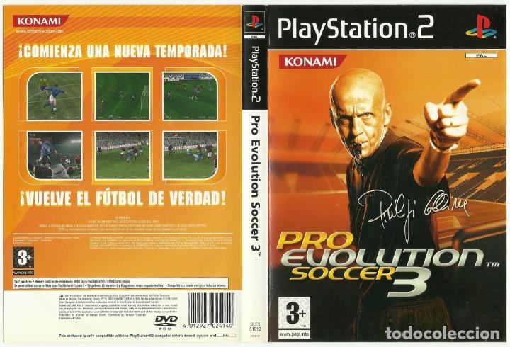 Videojuegos y consolas: Pro Evolution Soccer 3 - Completo (Sony Playstation 2) PAL - Foto 1
