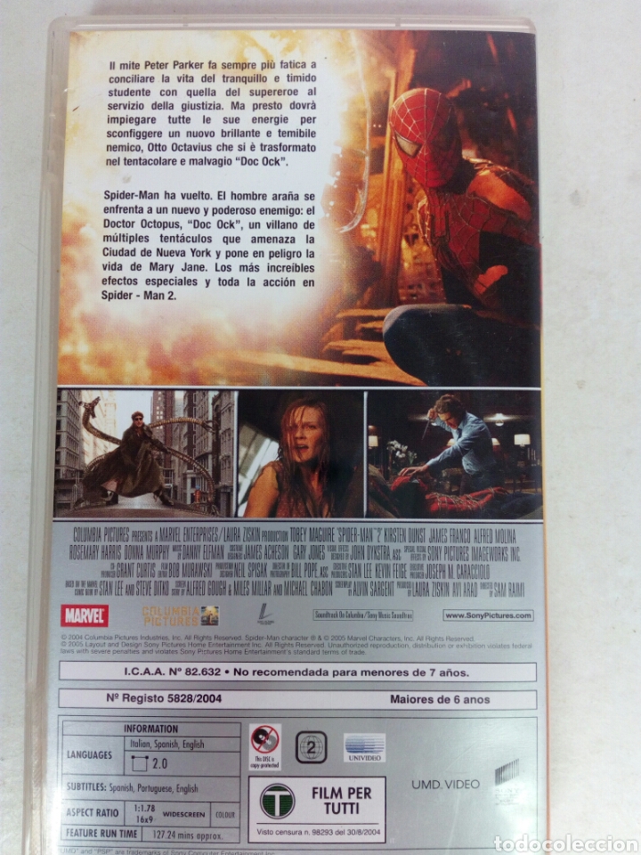 Videojuegos y consolas: Spider-Man 2 para PSP - Foto 2