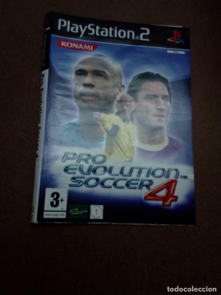 Videojuegos y consolas: SOLAMENTE LA CARATULA. PRO EVOLUTION SOCCER 4. - Foto 1