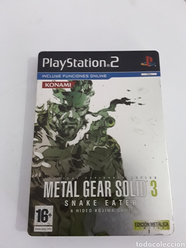 Metal gear solid 3 edicion caja metalica ps2 - Sold through Direct Sale ...