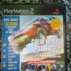 Videojuegos y Consolas: DEMO PS2 PLAYSTATION 2 REVISTA OCTUBRE 2004 DISCO 45 COLIN MCRAE RALLY 2005. Lote 208142278