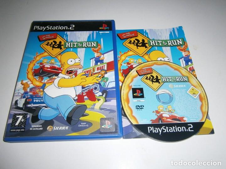 simpsons hit and run ps2 for sale