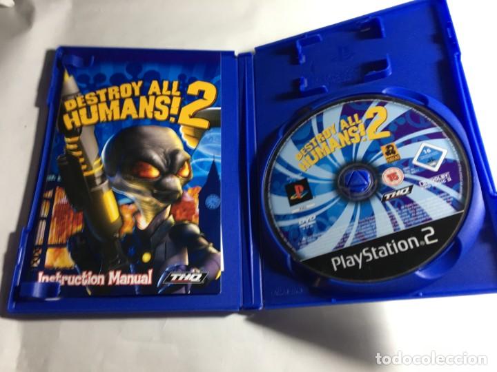Videojuegos y consolas: JUEGO PS2 DESTROY ALL HUMANS! 2 - Foto 3