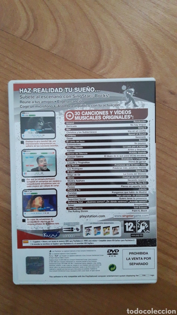 Videojuegos y consolas: PLAYSTATION 2. SINGSTAR ROCKS! - Foto 2