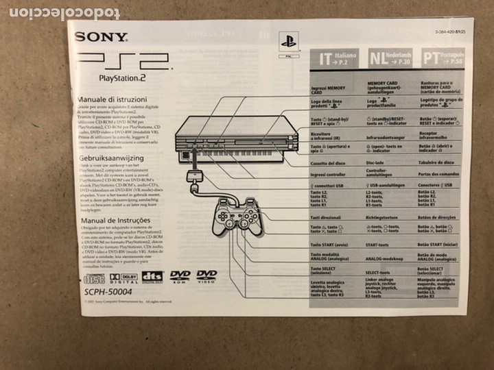 playstation 2. 2 libretos con el manual de inst - Comprar Videojuegos y ...