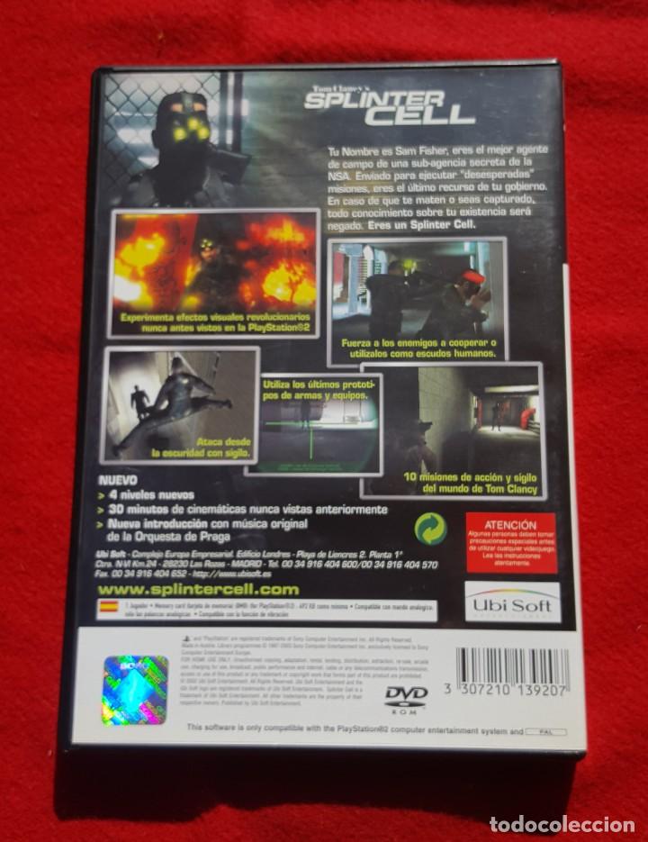 Videojuegos y consolas: Tom Clancys Splinter Cell para Playstation 2 (Completo) - Foto 2