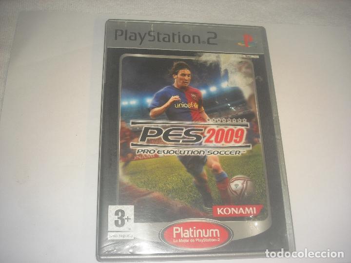 Videojuegos y consolas: PES 2009 . PRO EVOLUTION SOCCER . PLAYSTATION 2. CON INSTRUCCIONES - Foto 1