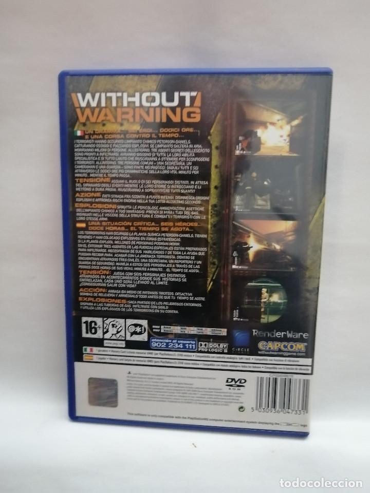 Videojuegos y consolas: PLAY STATION .2 - WITHOUT WARNING - Foto 2
