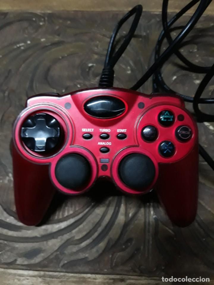 Videojuegos y consolas: MANDO PARA PS2..PLAYTOOLS..ROJO - Foto 1