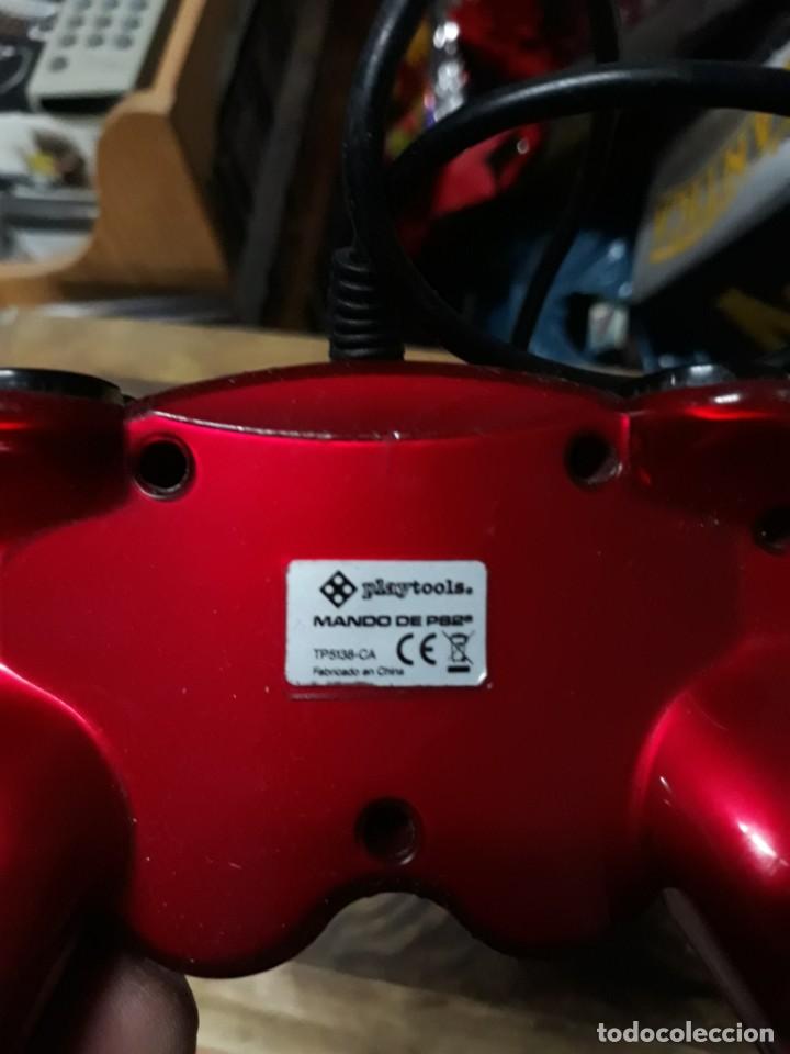 Videojuegos y consolas: MANDO PARA PS2..PLAYTOOLS..ROJO - Foto 2