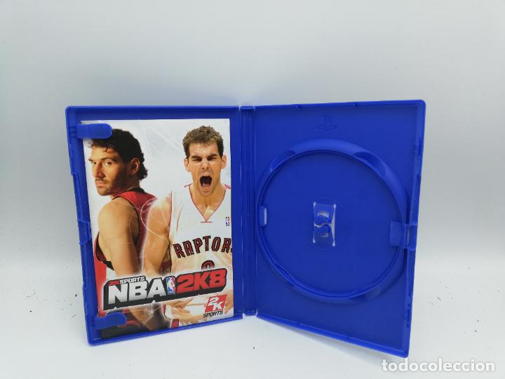 Videojuegos y Consolas: CARATULA CON MANUAL. NBA 2K8. PLAYSTATION 2. SIN JUEGO. VER FOTOS. - Foto 2 - 253639885