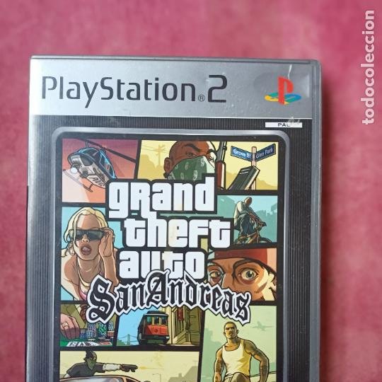 grand theft auto san andreas gta andrea ps2 pla - Comprar Videojogos e  Consolas PS2 no todocoleccion