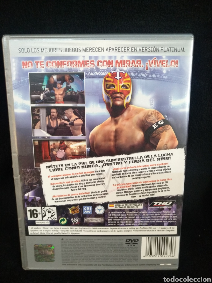 Videojuegos y consolas: Juego PS2 SmackDown vs Raw 2007 - Foto 3