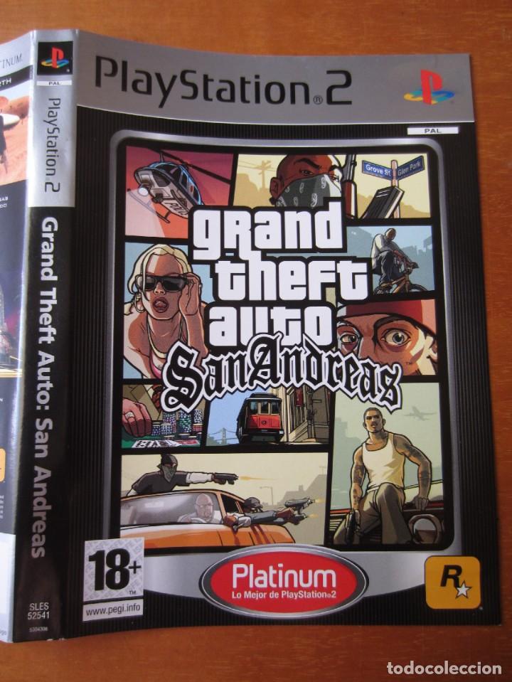 Grand Theft Auto: San Andreas Platinum PS2 - Compra jogos online na