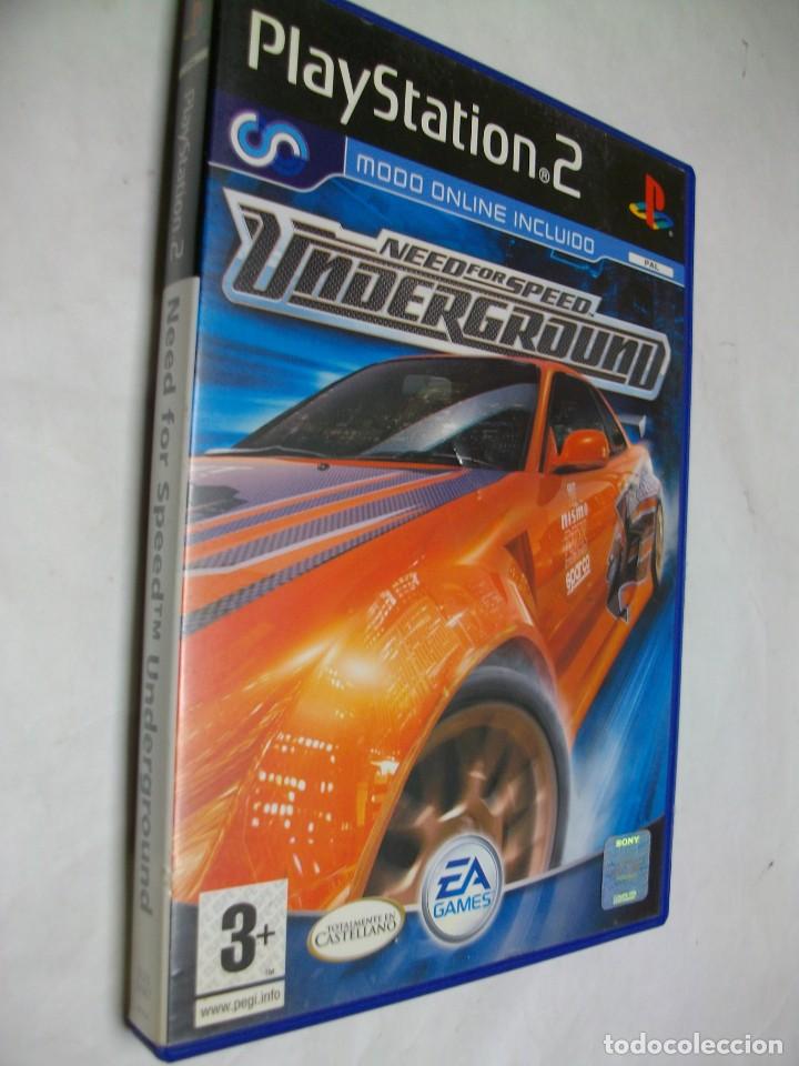 Videojuegos y consolas: NEED FOR SPEED UNDERGROUND PARA SONY PS2 - Foto 1