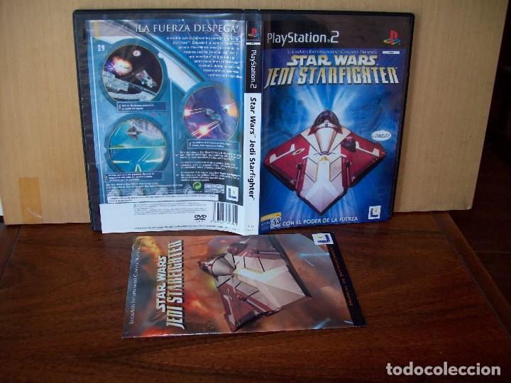Star Wars Jedi Starfighter Sur PS2 - Complet Et Testé - PlayStation 2