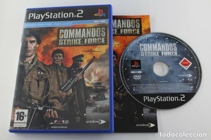 Videojuegos y consolas: PLAY STATION 2 PS2 COMMANDOS STRIKE FORCE COMPLETO PAL ESPA&Ntilde;A - Foto 1