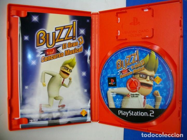 Videojuegos y consolas: BUZZ! EL GRAN CONCURSO MUSICAL de SONY PS2 - Foto 3