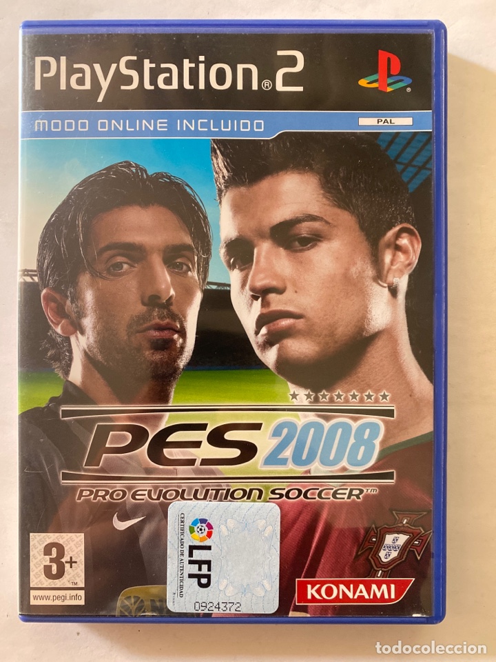 Videojuegos y consolas: PES 2008 PS2 PLAYSTATION 2 - Foto 1