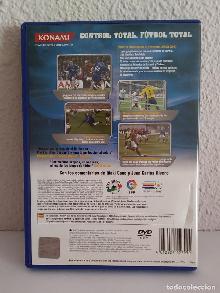 Videojuegos y consolas: PRO EVOLUTION SOCCER 5 PS2 PAL ESPA&Ntilde;A - Foto 3