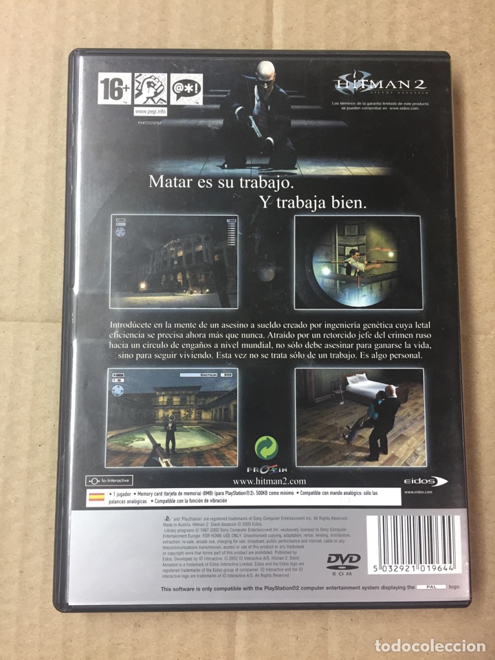 Videojuegos y consolas: HITMAN 2, PLATINUM, para PS2, completo - Foto 2