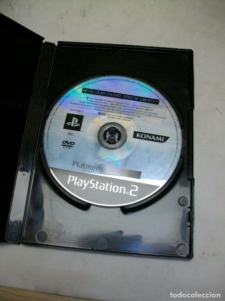 Videojuegos y consolas: METAL GEAR SOLID 2 JUEGO PARA LA SONY PS2 - Foto 2