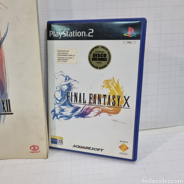 Videojuegos y consolas: Lote FINAL FANTASY PS2 - Foto 4