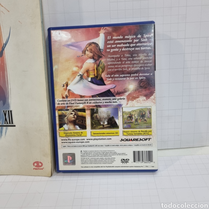 Videojuegos y consolas: Lote FINAL FANTASY PS2 - Foto 5
