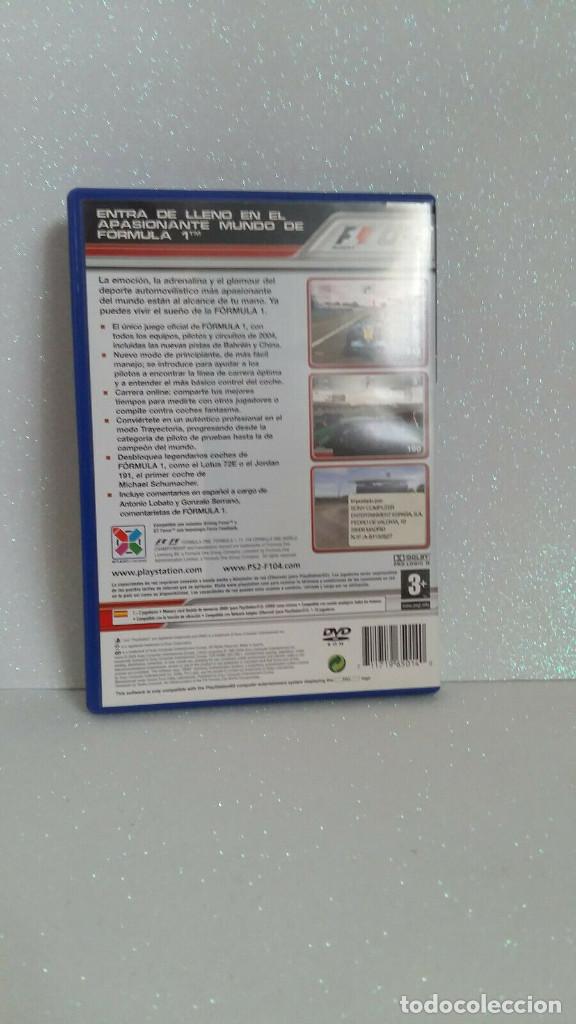 Videojuegos y consolas: VIDEOJUEGO PS2 FORMULA ONE 04 COMPLETO - Foto 3