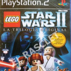 Videojuegos y Consolas: PLAY STATION 2 - JUEGO LEGO - STAR WARS II - LA TRIOLOGIA ORIGINAL- PAL. Lote 286487158
