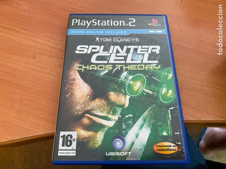 Videojuegos y consolas: PLAYSTATION 2 PS2 SPLINTER CELL CHAOS THEORY (DVDI2) - Foto 1