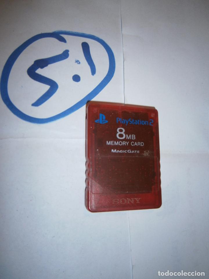 Videojuegos y consolas: MEMORY 8 MB CARD PARA PLAYSTATION 2 - Foto 1