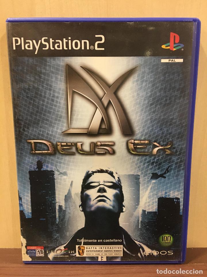 Videojuegos y consolas: DEUS EX/PS2 (2&ordf; Mano - Bueno) - Foto 1