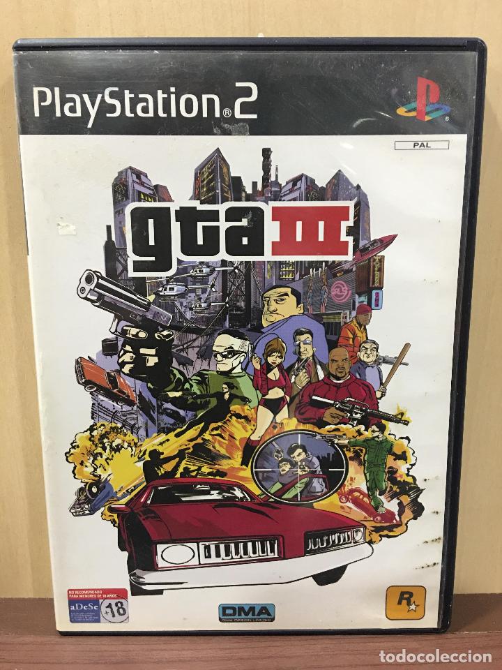 Videojuegos y consolas: GTA 3/PS2 (2&ordf; Mano - Bueno) - Foto 1