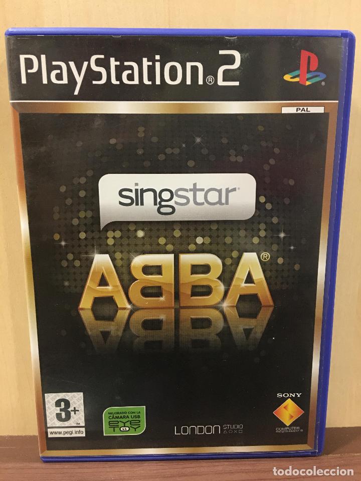 Videojuegos y consolas: Singstar ABBA - PS2 (2&ordf; Mano - Bueno) - Foto 1