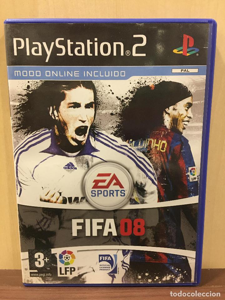 Videojuegos y consolas: Fifa 08 Ps2 (2&ordf; Mano - Bueno) - Foto 1