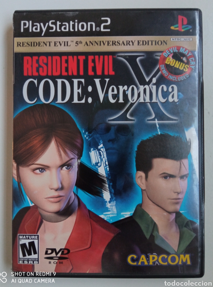 Resident Evil: Code Veronica X [5th Anniversary Edition] (Sony Playstation 2 )