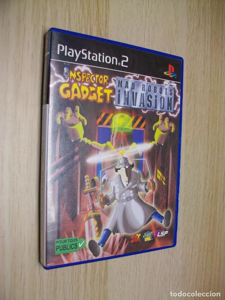 Videojuegos y consolas: Inspector Gadget Mad Robots Invasion Ps2 - Foto 1