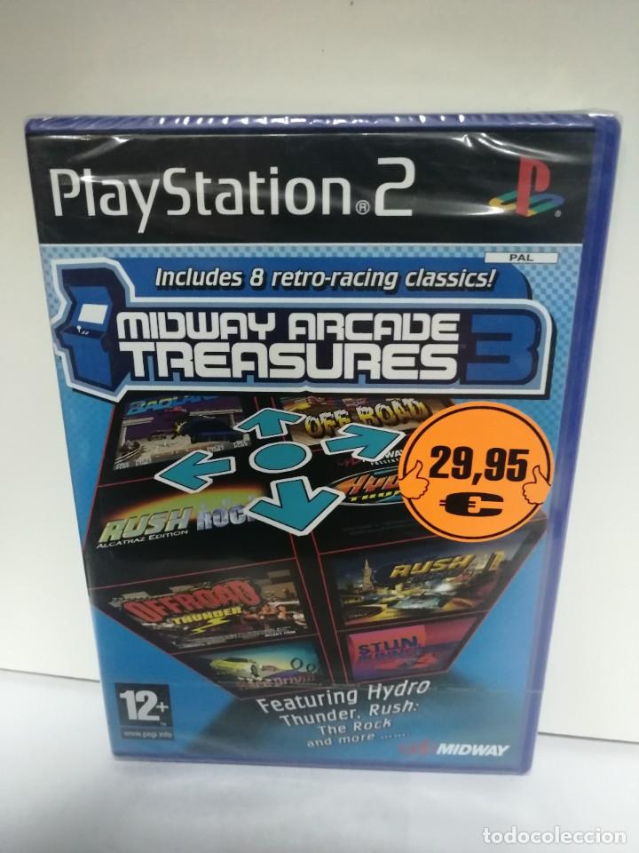 Video Games and Consoles: PS2 PLAYSTATION MIDWAY ARCADE TREASURES 3 NUEVO/PRECINTADO