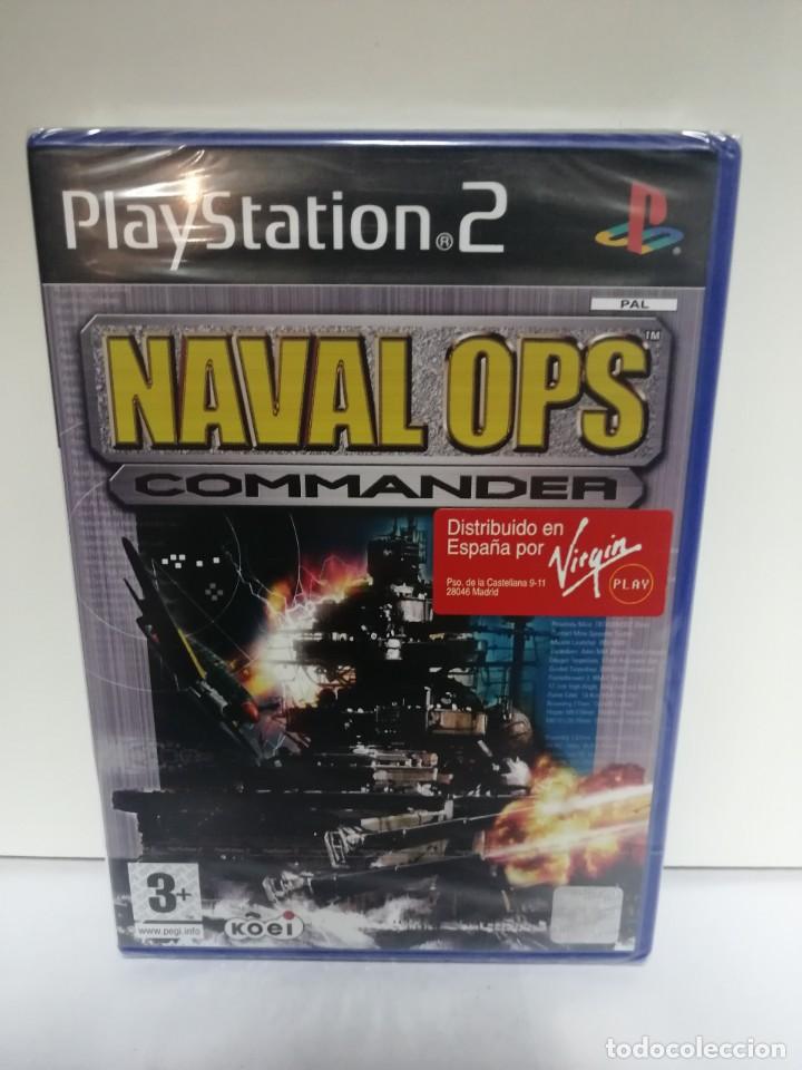 PS2 PLAYSTATION NAVAL OPS: COMMANDER NUEVO/PRECINTADO
