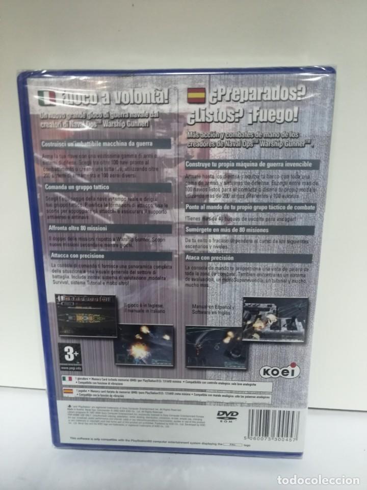 Videojuegos y consolas: PS2 PLAYSTATION NAVAL OPS: COMMANDER NUEVO/PRECINTADO - Foto 2