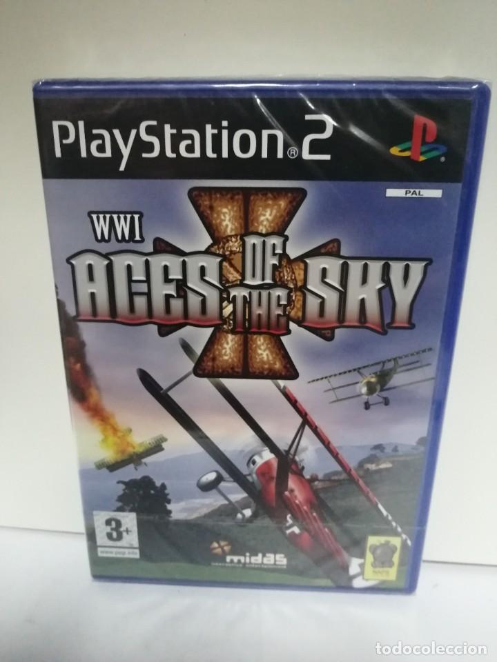 Video Games and Consoles: PS2 PLAYSTATION WWI:ACES OF THE SKY NUEVO/PRECINTADO