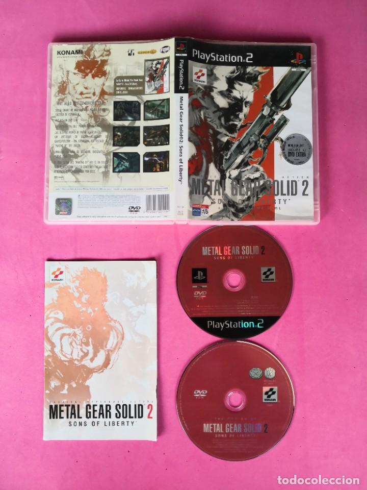 Videojuegos y consolas: METAL GEAR SOLID 2 A Hideo Kojima Game PS2 - Foto 1