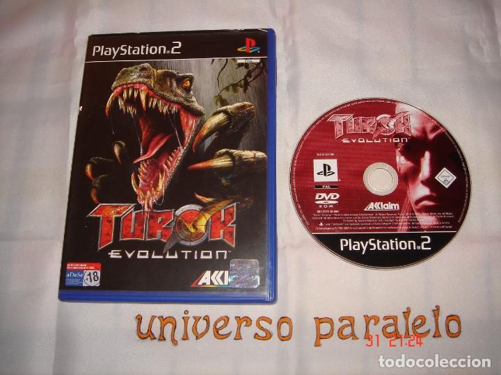 Videojuegos y consolas: TUROK EVOLUTION NO INSTRUCCIONES. PLAYSTATION 2 PS2 - Foto 1