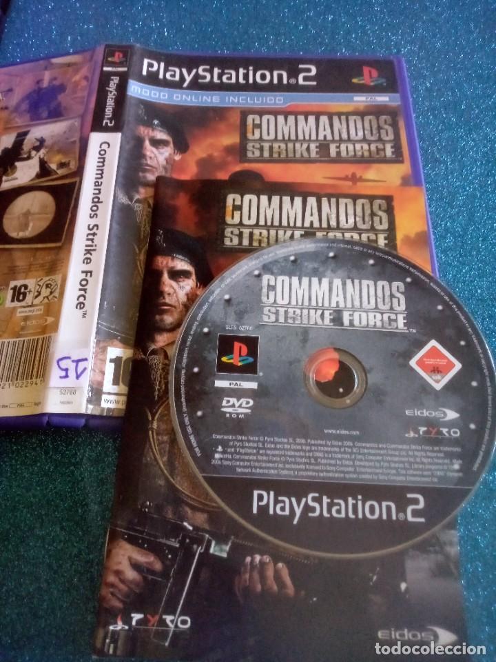 Videojuegos y consolas: Juego PS2 commandos strike force - Foto 1
