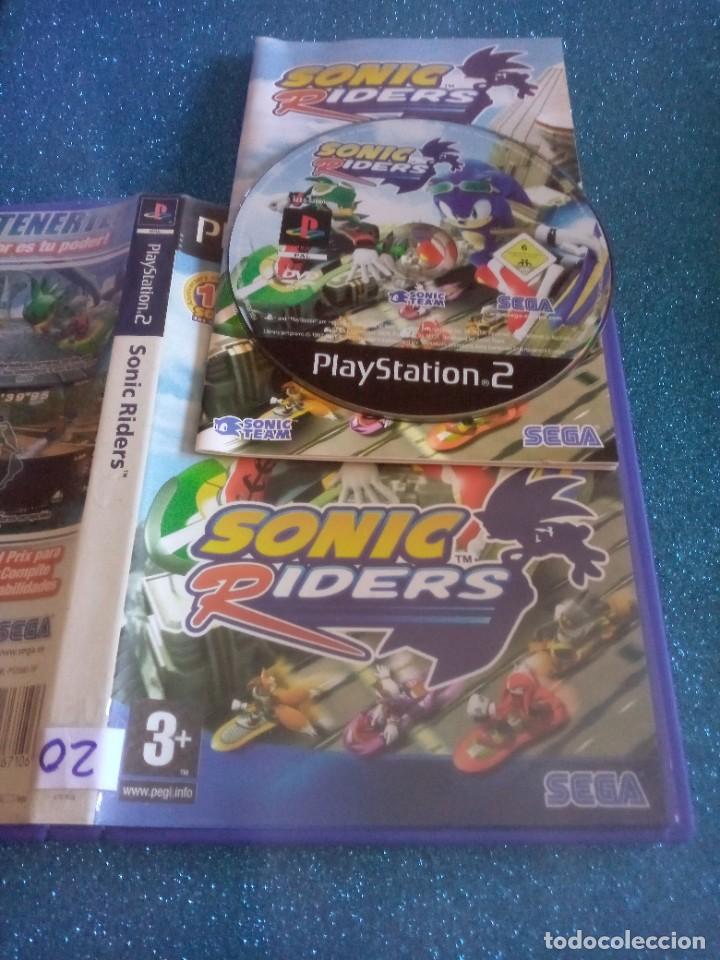 Videojuegos y consolas: Juego PS2 Sonic Riders - Foto 1