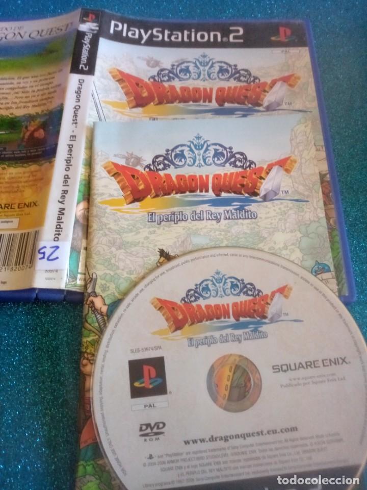Videojuegos y consolas: Juego PS2 drag&oacute;n quest - Foto 1