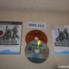 Videojuegos y Consolas: PS2 - METAL GEAR SOLID 2 SUBSTANCE , PAL ESPAÑOL , COMPLETO. Lote 314178393