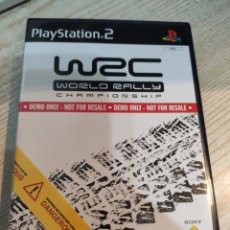 Videojuegos y Consolas: W2R WORLD RALLY CHAMPIONSHIP PS2 SONY PLAYSTATION 2 PRESS DISC + DEMO PROMO PROMOCIONAL PRENSA